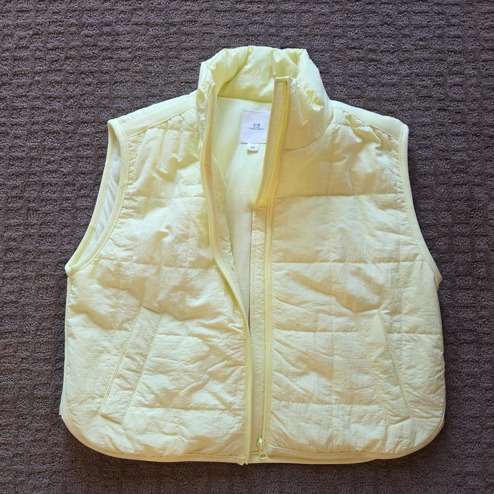Thread & Supply Light Yellow Kids Vest